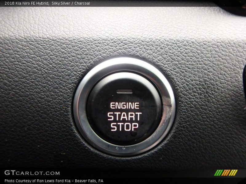 Silky Silver / Charcoal 2018 Kia Niro FE Hybrid