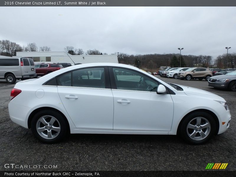 Summit White / Jet Black 2016 Chevrolet Cruze Limited LT