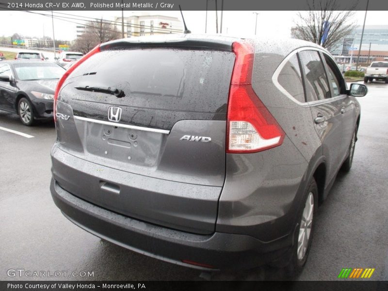 Polished Metal Metallic / Gray 2014 Honda CR-V EX AWD