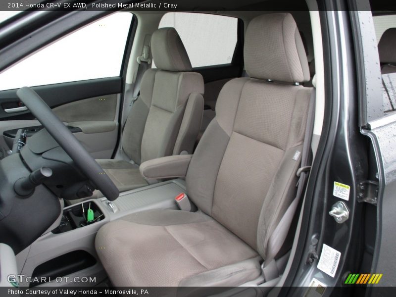 Polished Metal Metallic / Gray 2014 Honda CR-V EX AWD