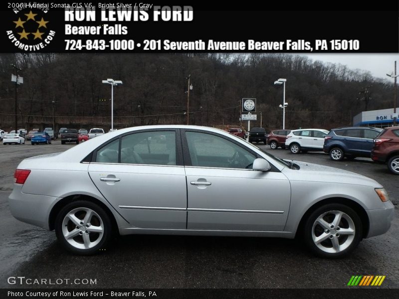 Bright Silver / Gray 2006 Hyundai Sonata GLS V6