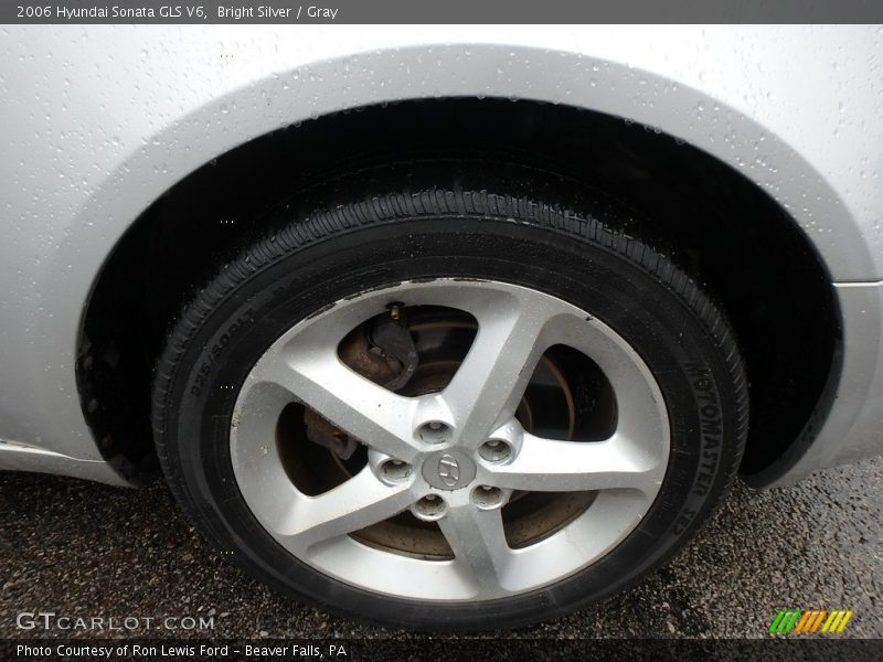 Bright Silver / Gray 2006 Hyundai Sonata GLS V6