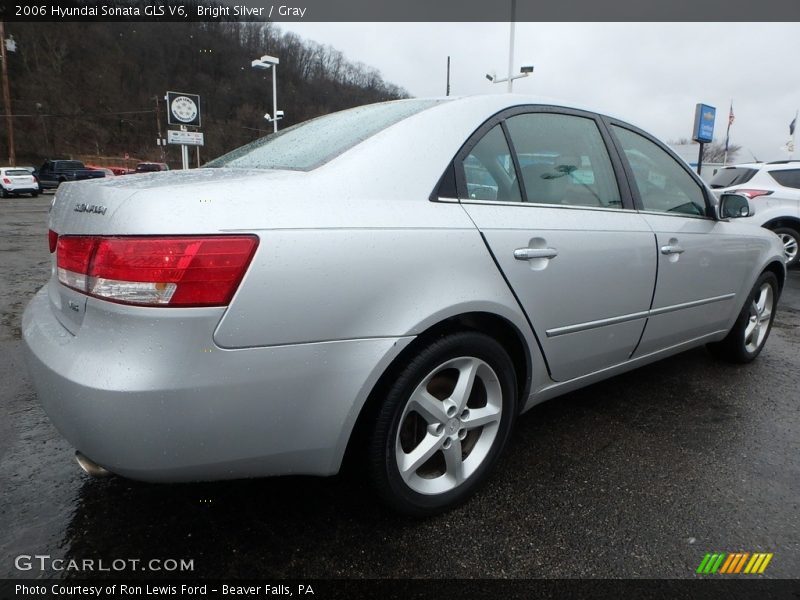 Bright Silver / Gray 2006 Hyundai Sonata GLS V6