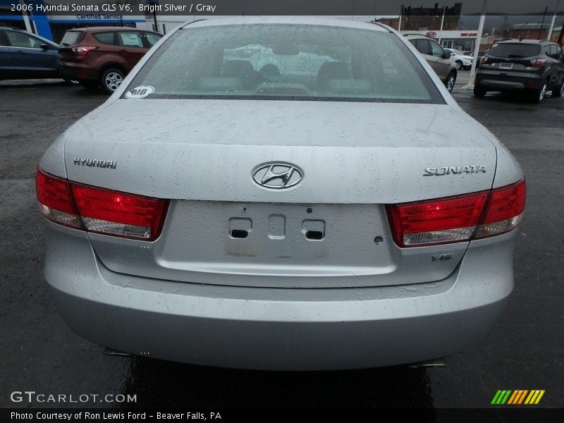 Bright Silver / Gray 2006 Hyundai Sonata GLS V6