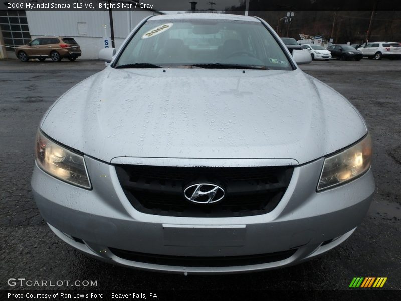 Bright Silver / Gray 2006 Hyundai Sonata GLS V6