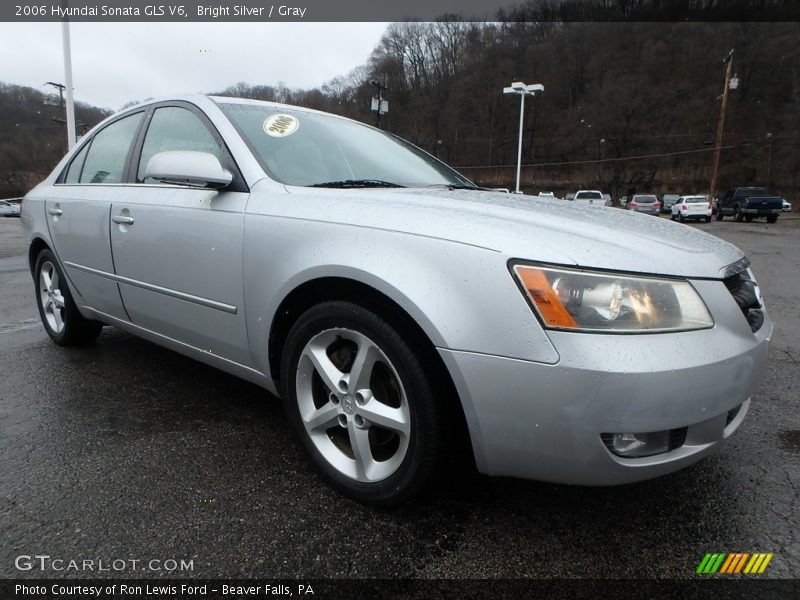 Bright Silver / Gray 2006 Hyundai Sonata GLS V6