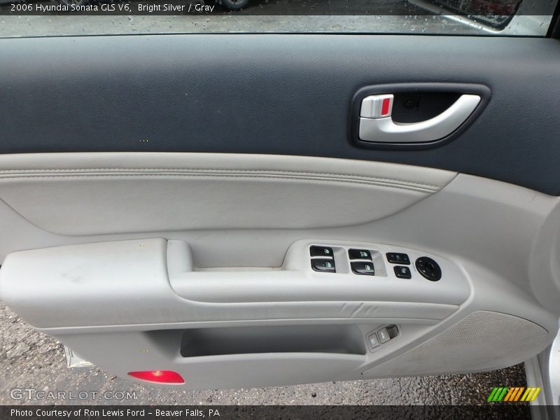 Bright Silver / Gray 2006 Hyundai Sonata GLS V6