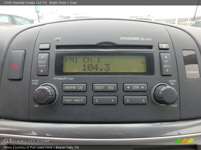 Bright Silver / Gray 2006 Hyundai Sonata GLS V6
