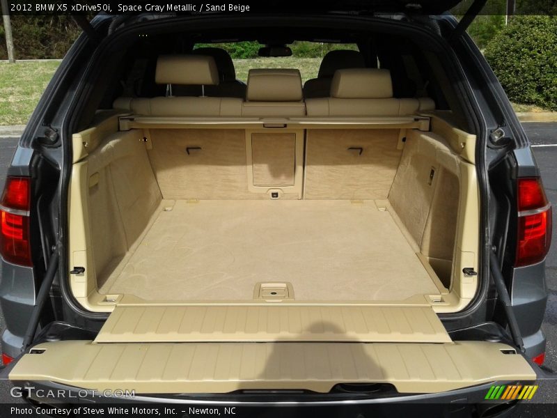 Space Gray Metallic / Sand Beige 2012 BMW X5 xDrive50i