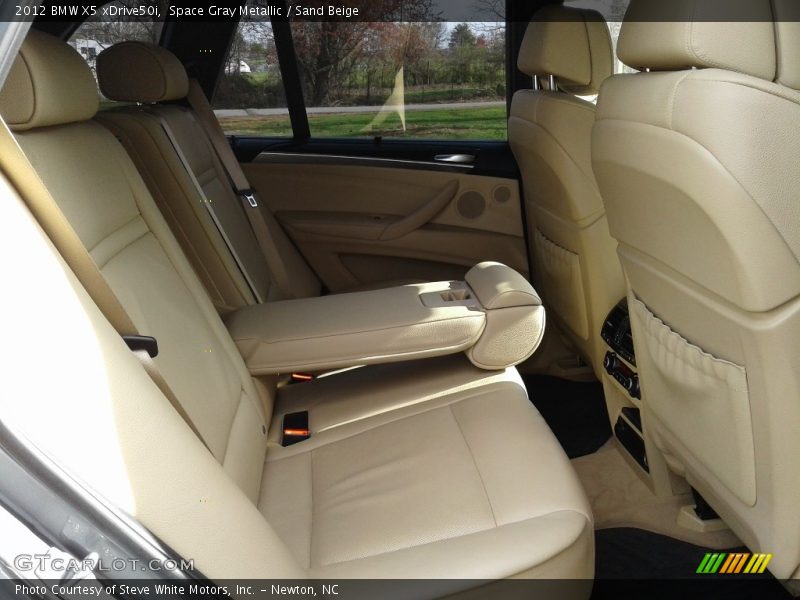 Space Gray Metallic / Sand Beige 2012 BMW X5 xDrive50i