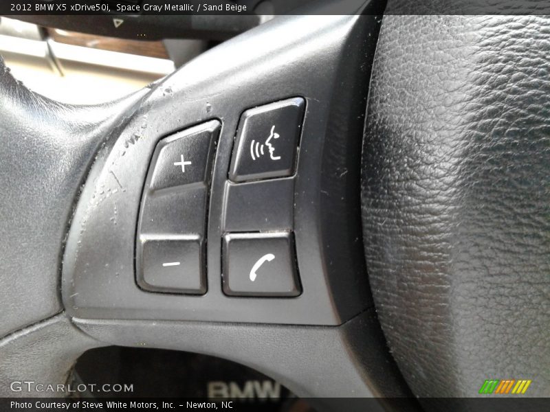 Space Gray Metallic / Sand Beige 2012 BMW X5 xDrive50i