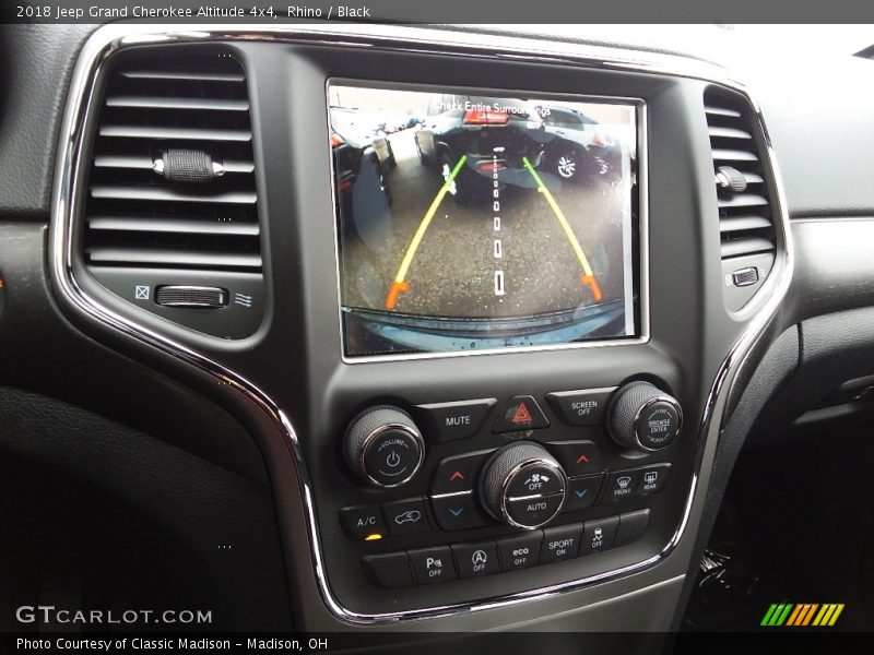 Rhino / Black 2018 Jeep Grand Cherokee Altitude 4x4