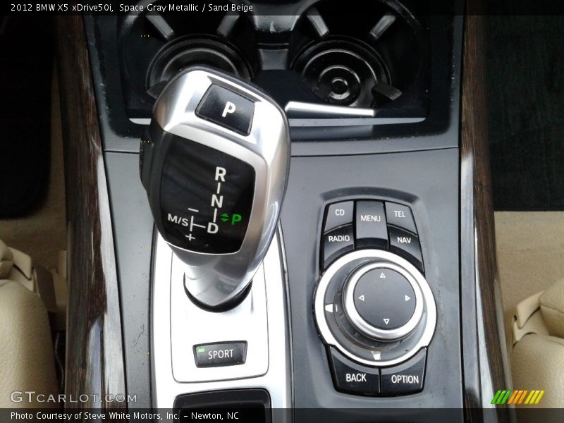 Space Gray Metallic / Sand Beige 2012 BMW X5 xDrive50i