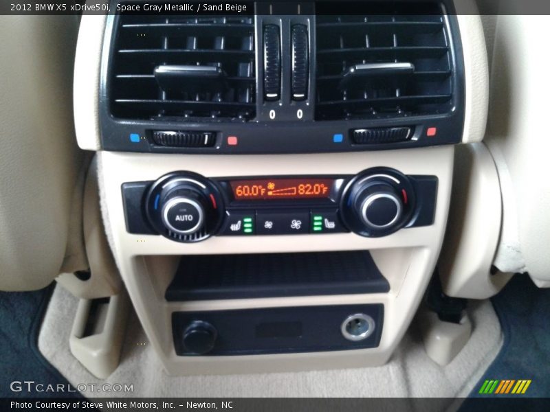 Space Gray Metallic / Sand Beige 2012 BMW X5 xDrive50i