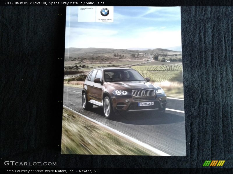 Space Gray Metallic / Sand Beige 2012 BMW X5 xDrive50i