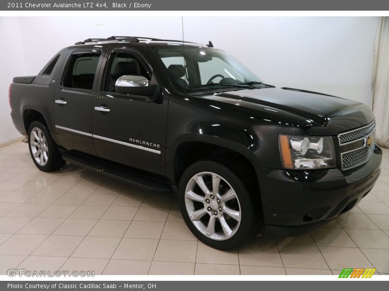 Black / Ebony 2011 Chevrolet Avalanche LTZ 4x4