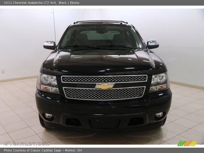 Black / Ebony 2011 Chevrolet Avalanche LTZ 4x4