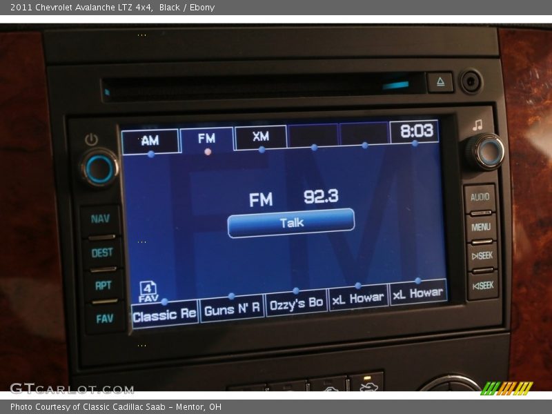 Black / Ebony 2011 Chevrolet Avalanche LTZ 4x4