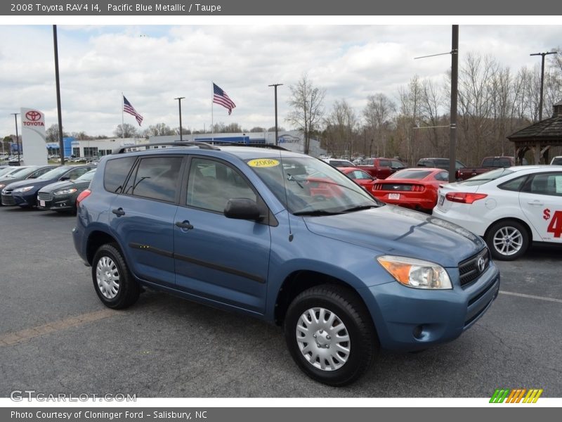 Pacific Blue Metallic / Taupe 2008 Toyota RAV4 I4