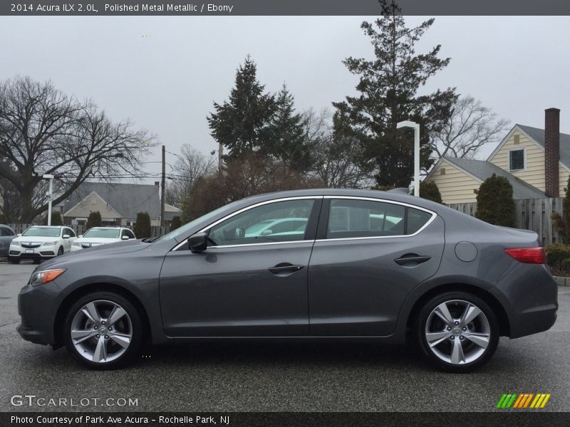Polished Metal Metallic / Ebony 2014 Acura ILX 2.0L