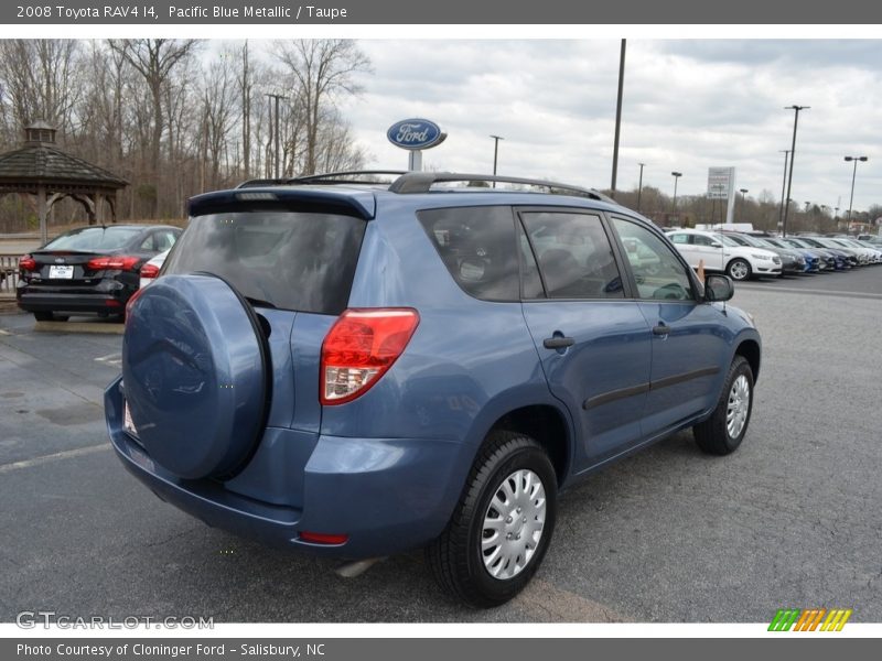 Pacific Blue Metallic / Taupe 2008 Toyota RAV4 I4
