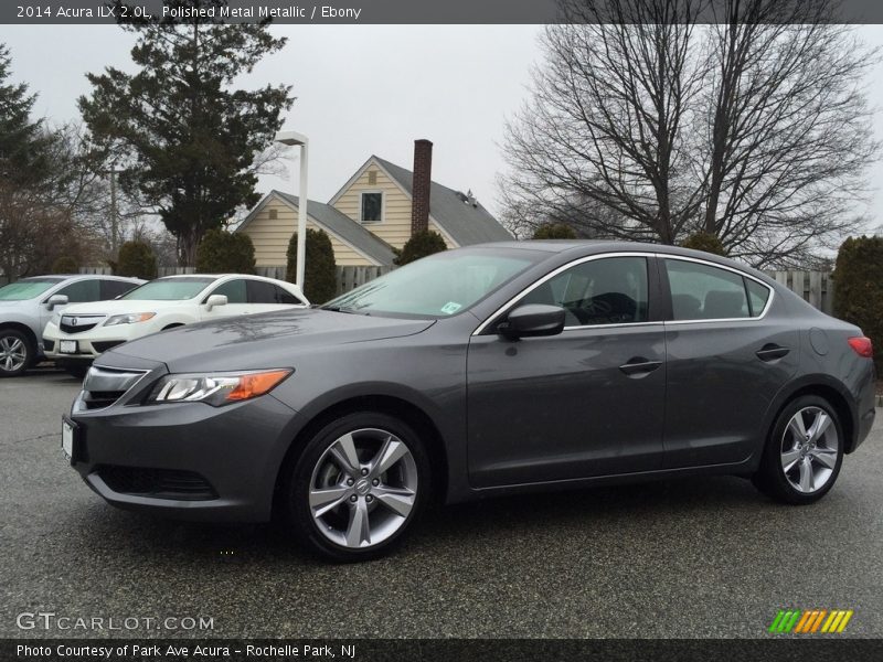 Polished Metal Metallic / Ebony 2014 Acura ILX 2.0L