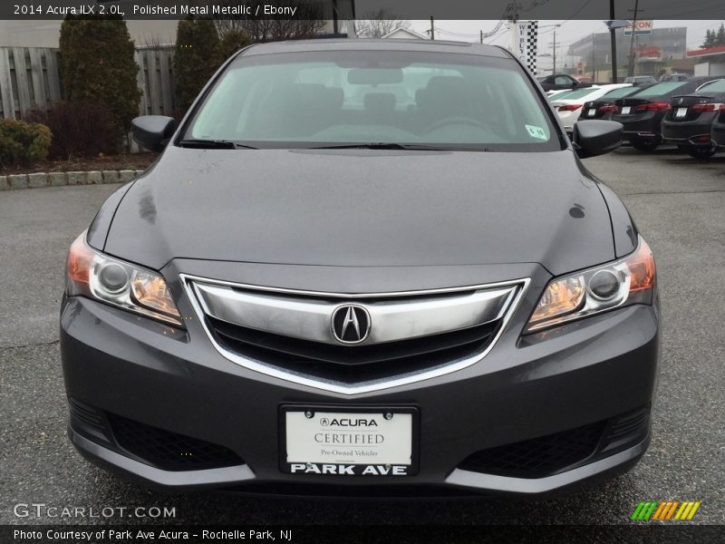 Polished Metal Metallic / Ebony 2014 Acura ILX 2.0L