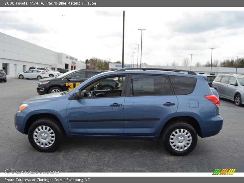 Pacific Blue Metallic / Taupe 2008 Toyota RAV4 I4