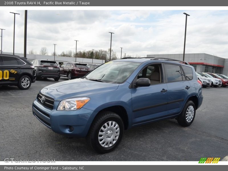 Pacific Blue Metallic / Taupe 2008 Toyota RAV4 I4