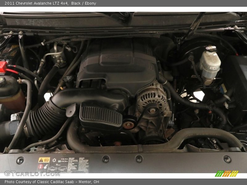 Black / Ebony 2011 Chevrolet Avalanche LTZ 4x4