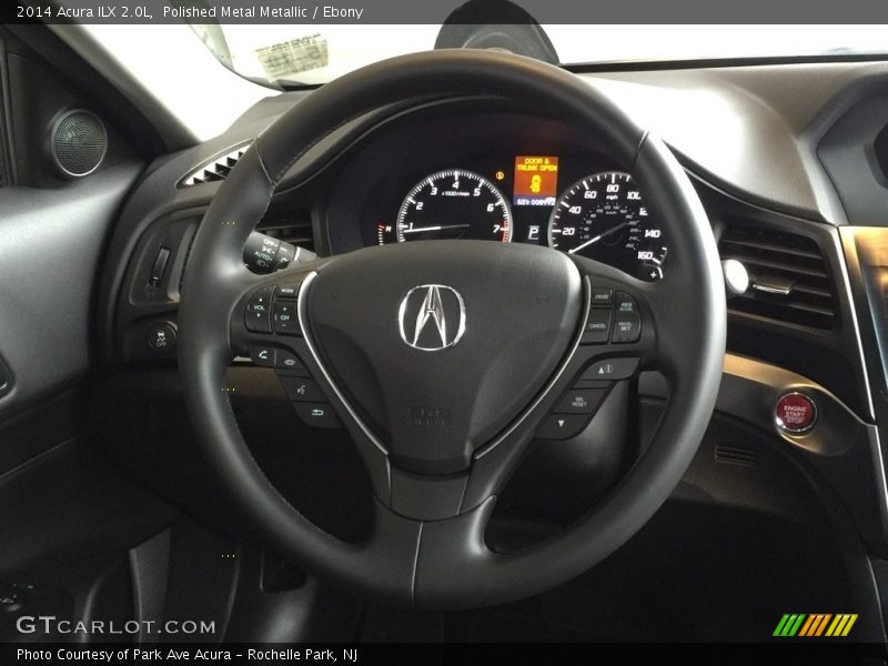 Polished Metal Metallic / Ebony 2014 Acura ILX 2.0L