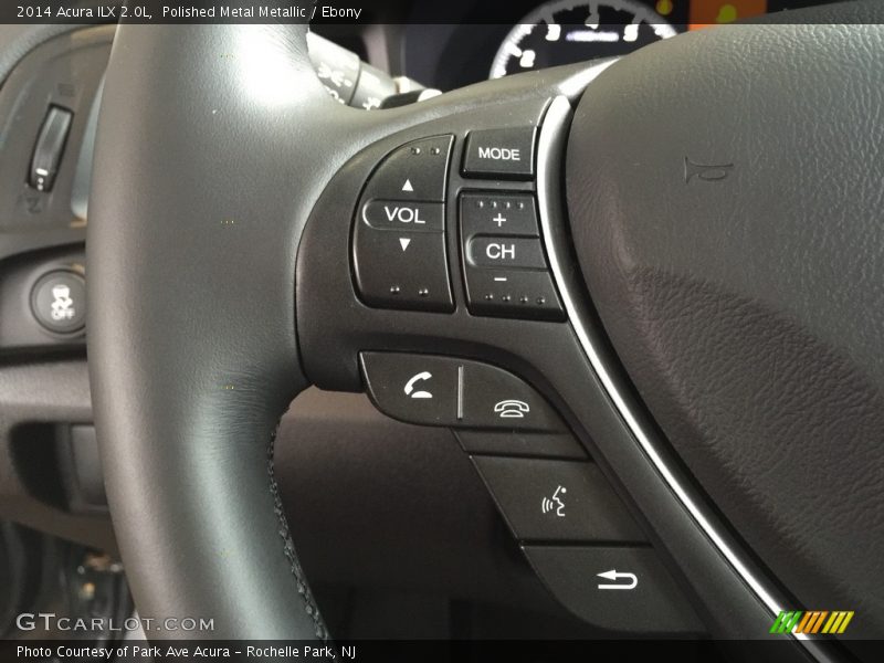 Polished Metal Metallic / Ebony 2014 Acura ILX 2.0L