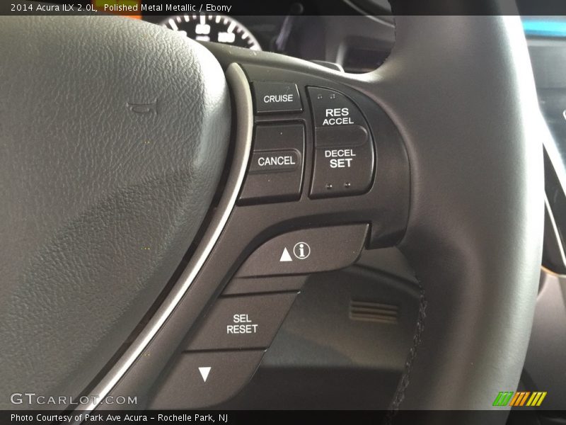 Polished Metal Metallic / Ebony 2014 Acura ILX 2.0L