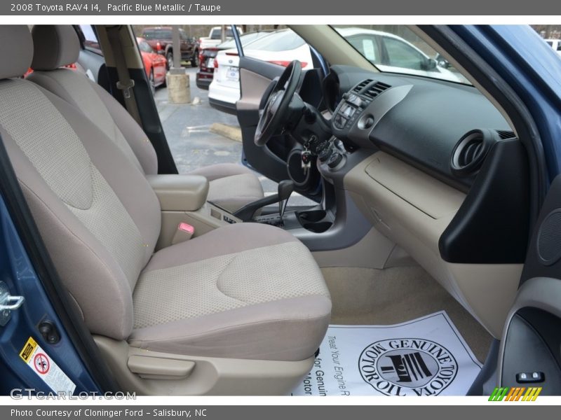Pacific Blue Metallic / Taupe 2008 Toyota RAV4 I4