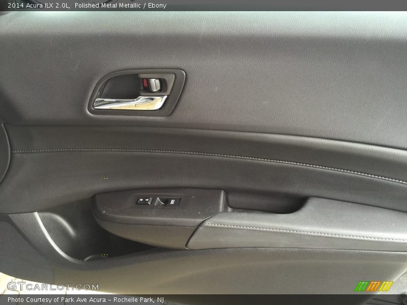 Polished Metal Metallic / Ebony 2014 Acura ILX 2.0L