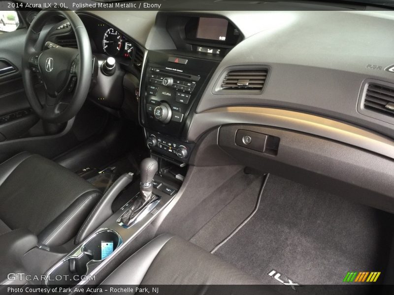 Polished Metal Metallic / Ebony 2014 Acura ILX 2.0L
