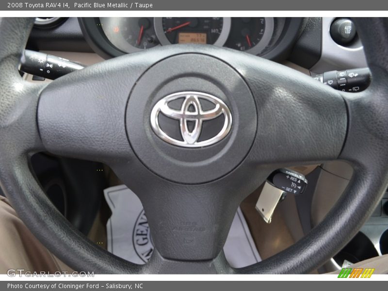Pacific Blue Metallic / Taupe 2008 Toyota RAV4 I4