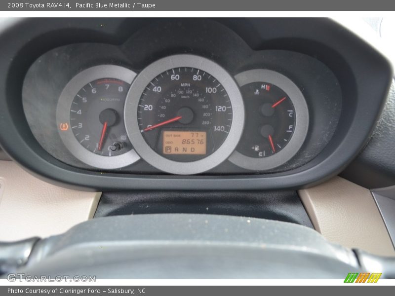 Pacific Blue Metallic / Taupe 2008 Toyota RAV4 I4