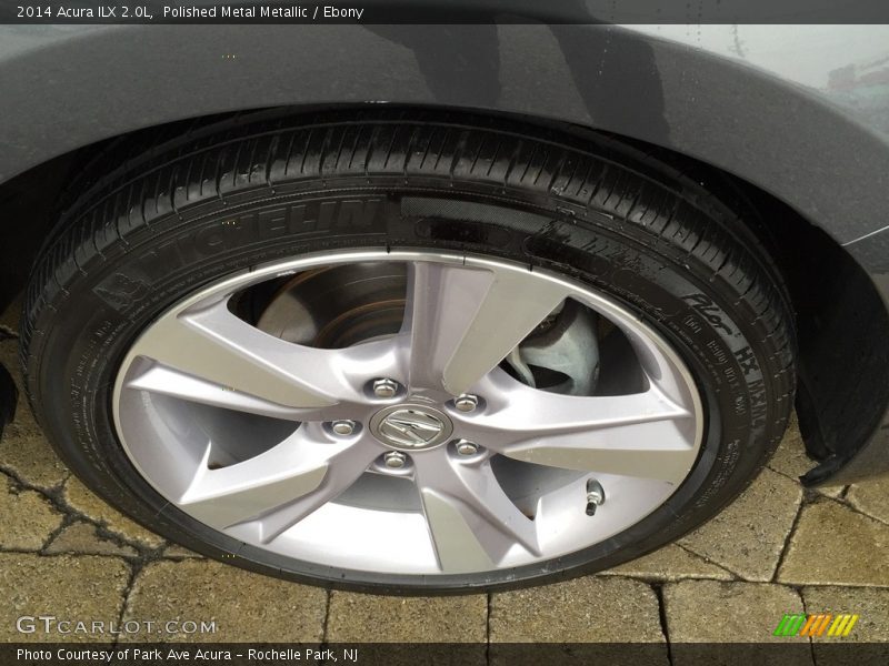 Polished Metal Metallic / Ebony 2014 Acura ILX 2.0L