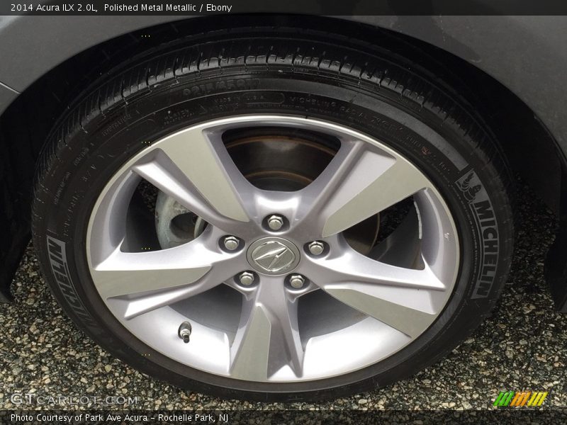 Polished Metal Metallic / Ebony 2014 Acura ILX 2.0L