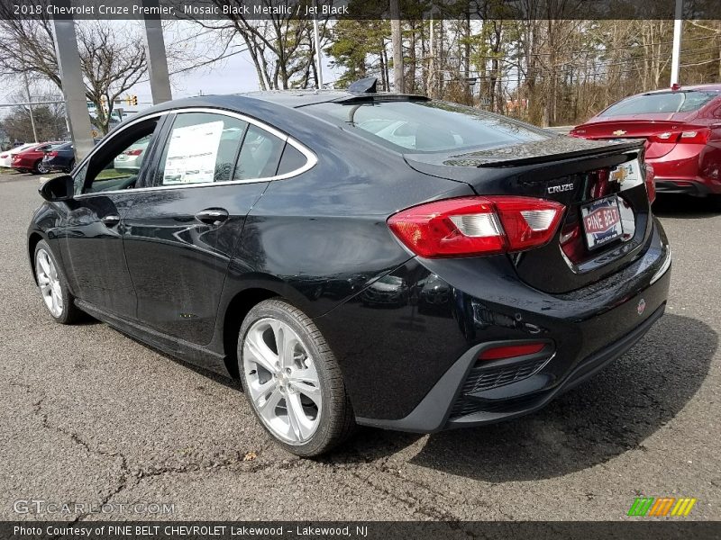 Mosaic Black Metallic / Jet Black 2018 Chevrolet Cruze Premier