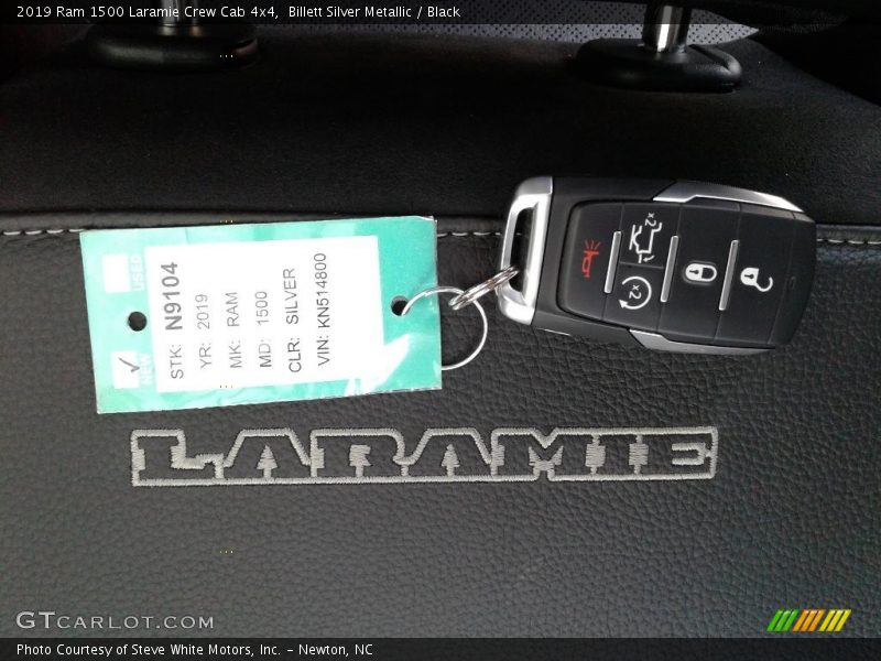 Keys of 2019 1500 Laramie Crew Cab 4x4