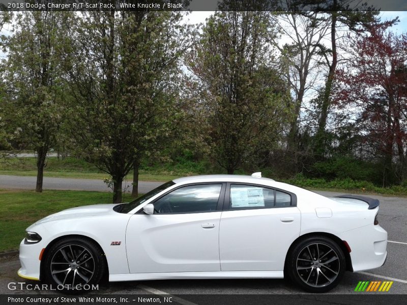 White Knuckle / Black 2018 Dodge Charger R/T Scat Pack