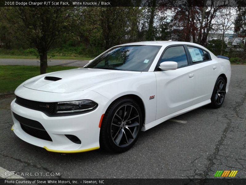 White Knuckle / Black 2018 Dodge Charger R/T Scat Pack