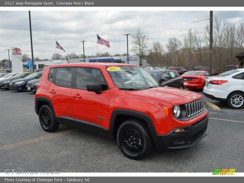 Colorado Red / Black 2017 Jeep Renegade Sport