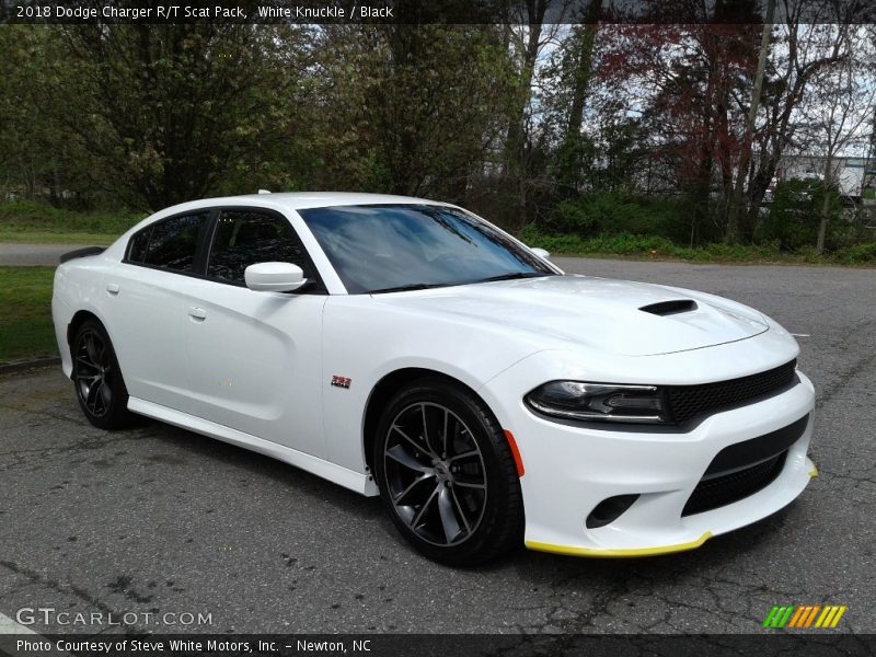 White Knuckle / Black 2018 Dodge Charger R/T Scat Pack