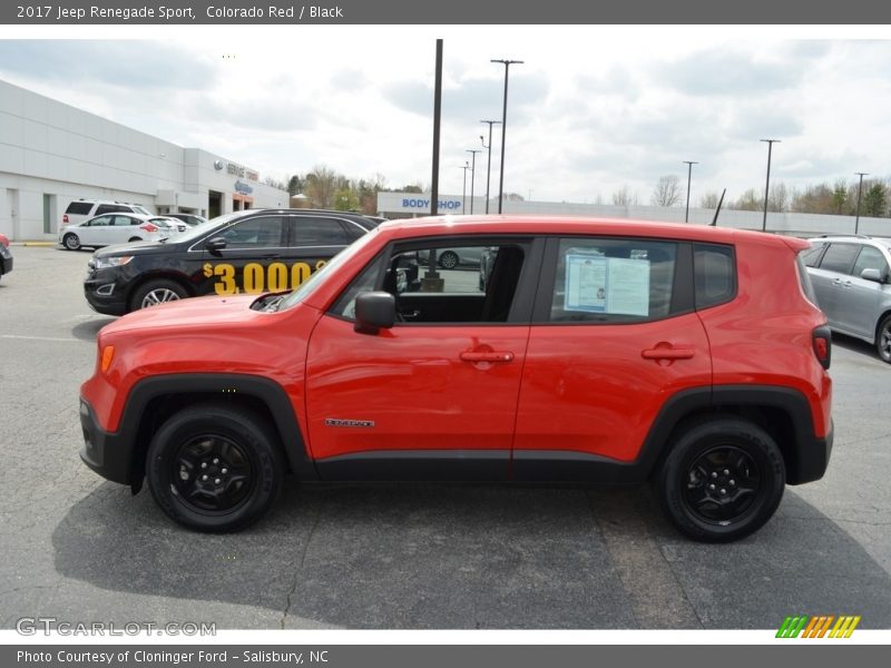 Colorado Red / Black 2017 Jeep Renegade Sport