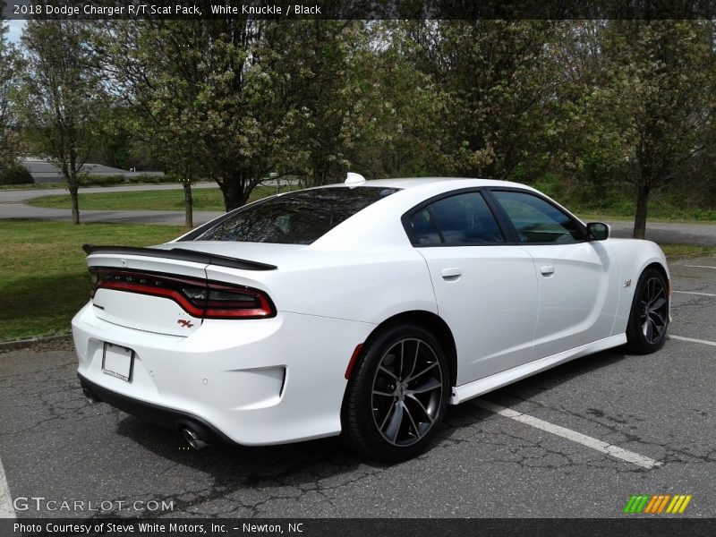 White Knuckle / Black 2018 Dodge Charger R/T Scat Pack