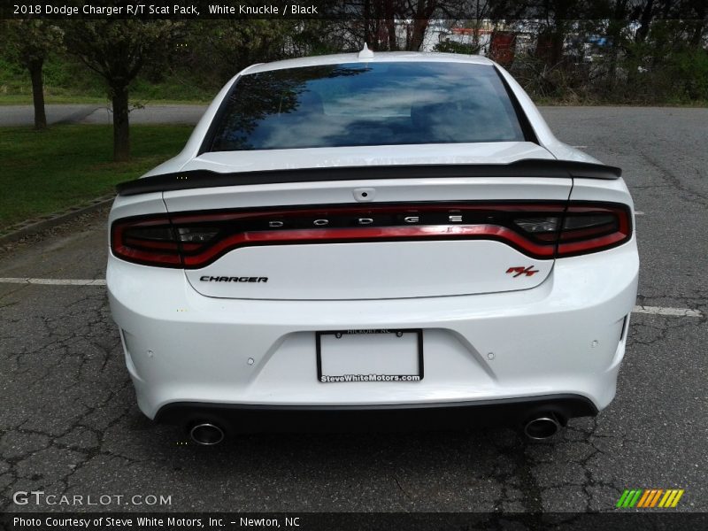 White Knuckle / Black 2018 Dodge Charger R/T Scat Pack