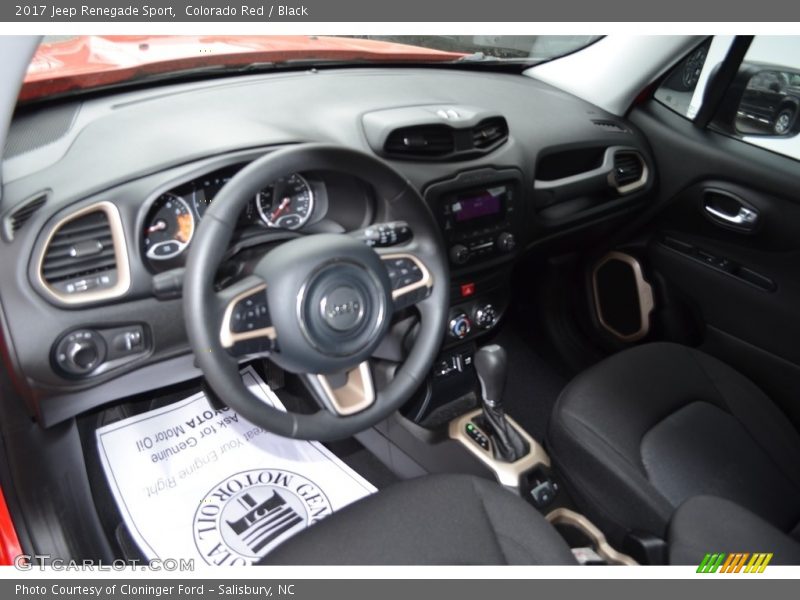 Colorado Red / Black 2017 Jeep Renegade Sport